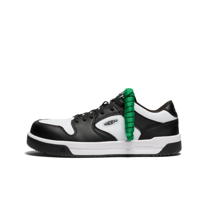 Men's Overton Work Shoe (Carbon Toe) Star White/Black - Image 4