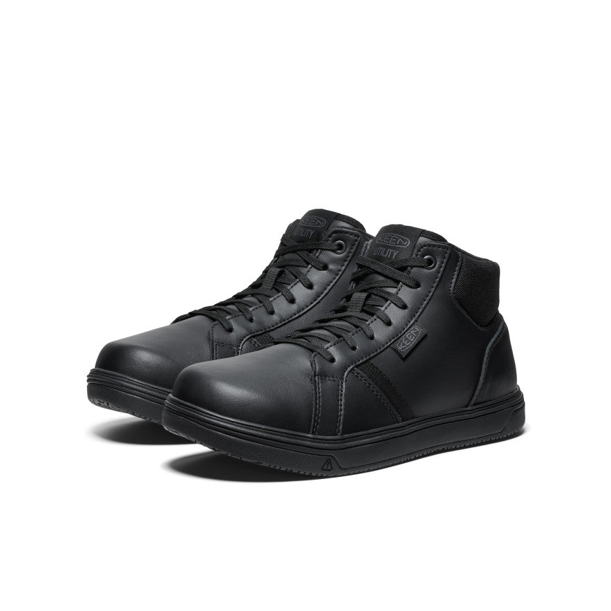 Men's PTC Kenton Mid Work Shoe (Soft Toe) Black/Black - Image 2