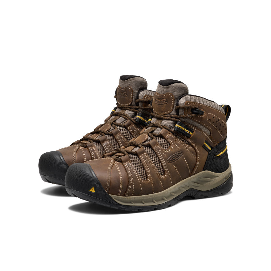 Men's Flint II Boot (Steel Toe) Cascade Brown/Golden Rod - Image 2