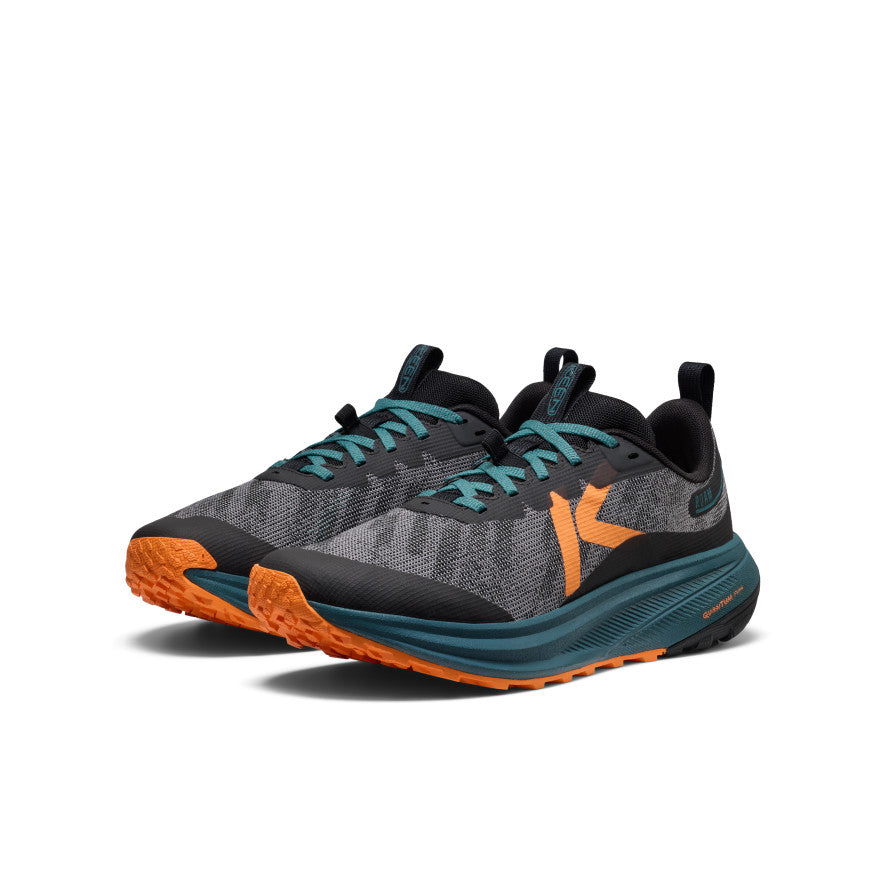 Men's Roam Trail Running Shoe Black/Orange Peel - Image 2