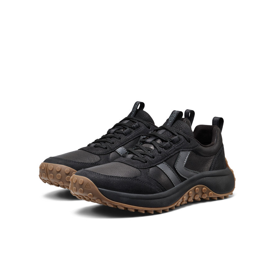 Men's KS86 Leather Sneaker Black - Image 2