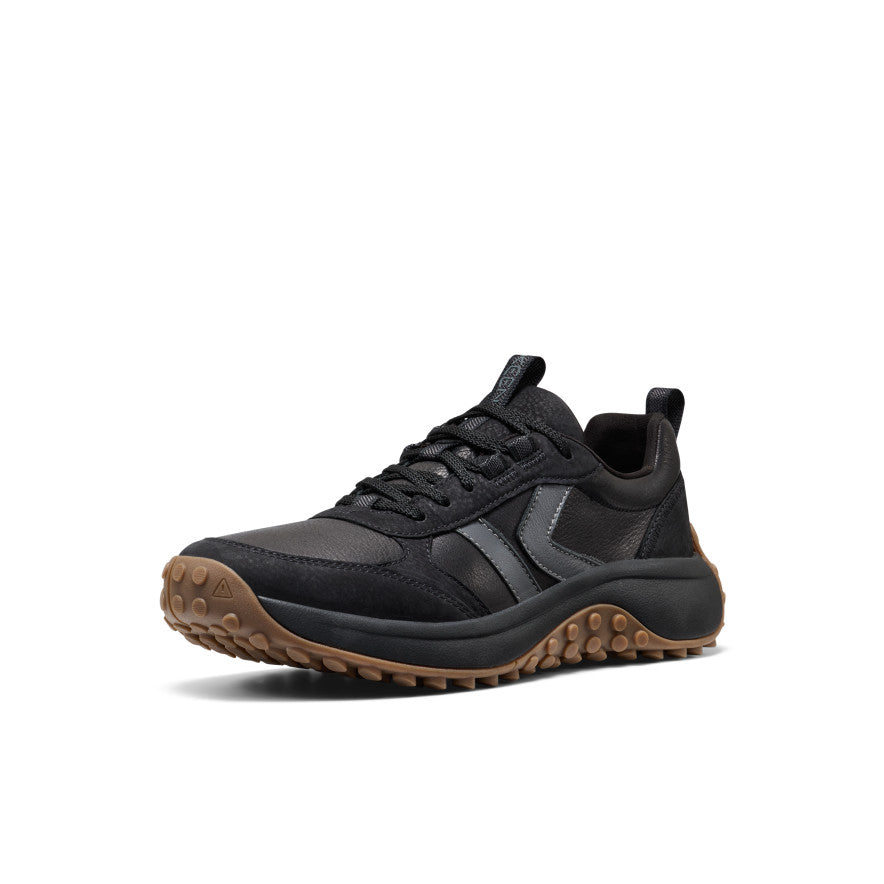Men's KS86 Leather Sneaker Black - Image 3