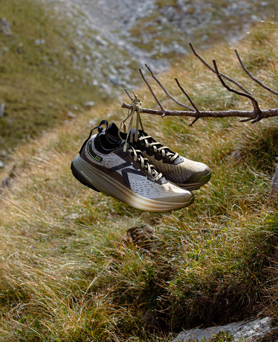 Men's Seek Trail Running Shoe Dark Olive/Khaki - Image 8
