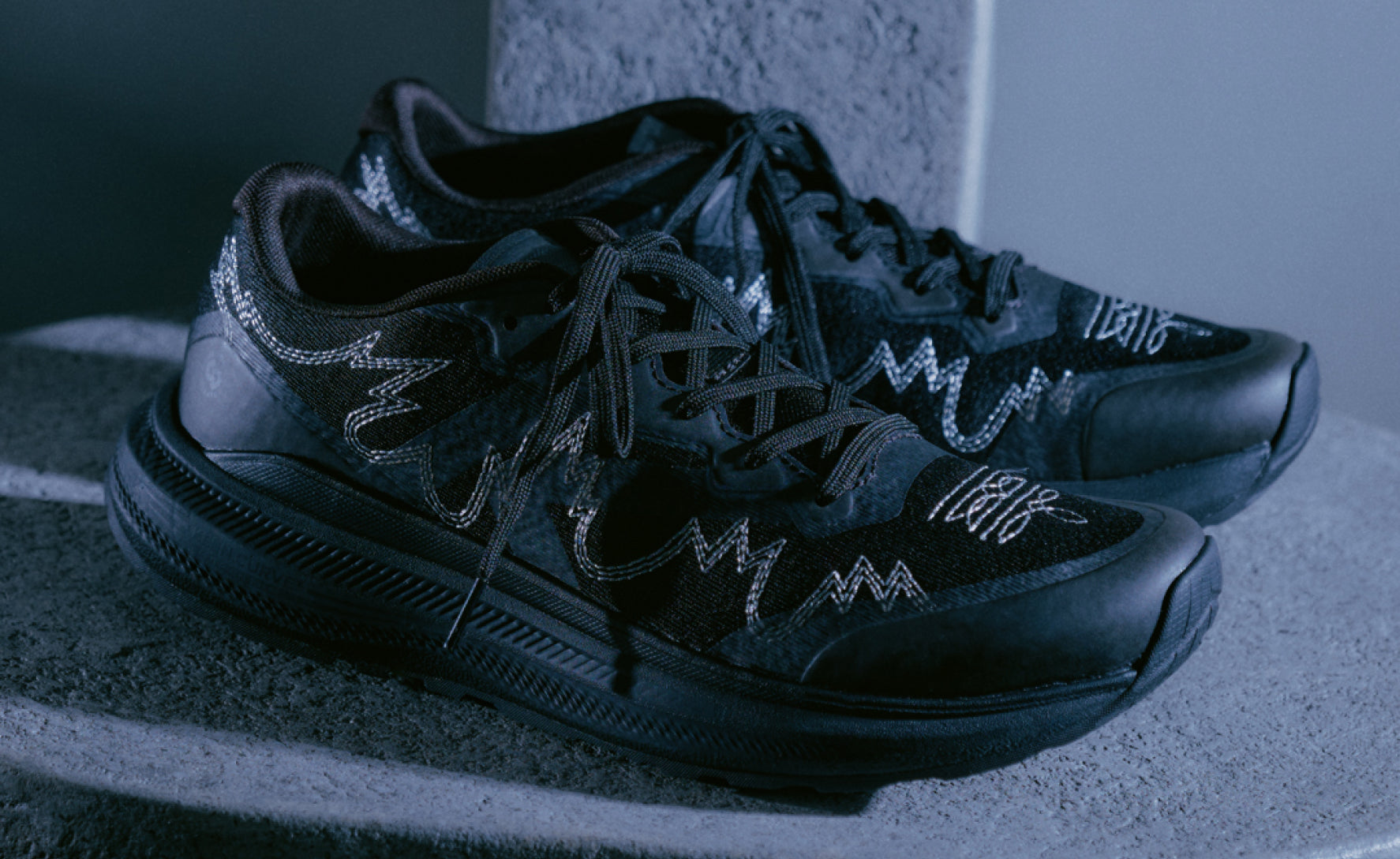 Men's WK500 Walking Shoe x Engineered Garments Black/Black - Image 7