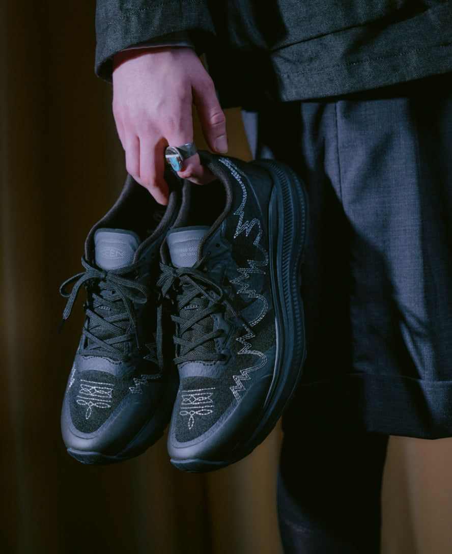 Men's WK500 Walking Shoe x Engineered Garments Black/Black - Image 8