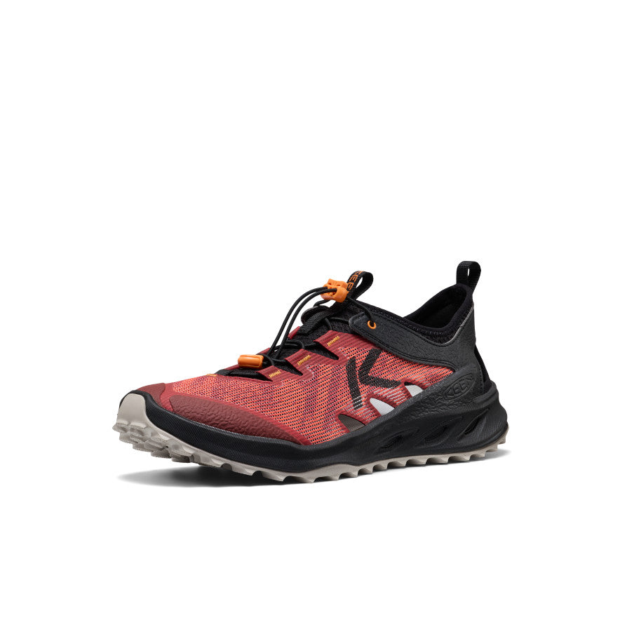 Men's Zionic ADV Open-Air Hiking Shoe Garnet/Orange Peel - Image 3