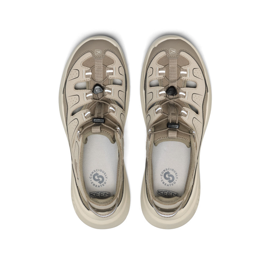 Men's WK450 Walking Sandal Plaza Taupe/Black - Image 4