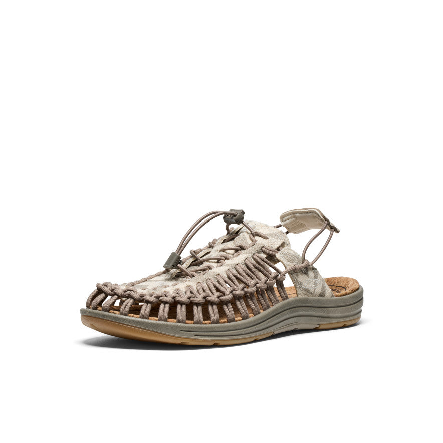 All Gender UNEEK II Convertible Canvas Sneaker Brindle/Natural - Image 3