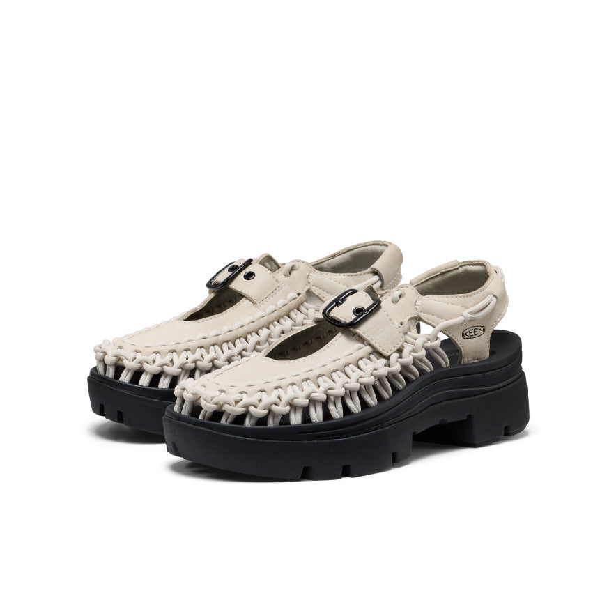 All Gender UNEEK PLT Mary Jane Sneaker Birch Smooth Lea - Image 2