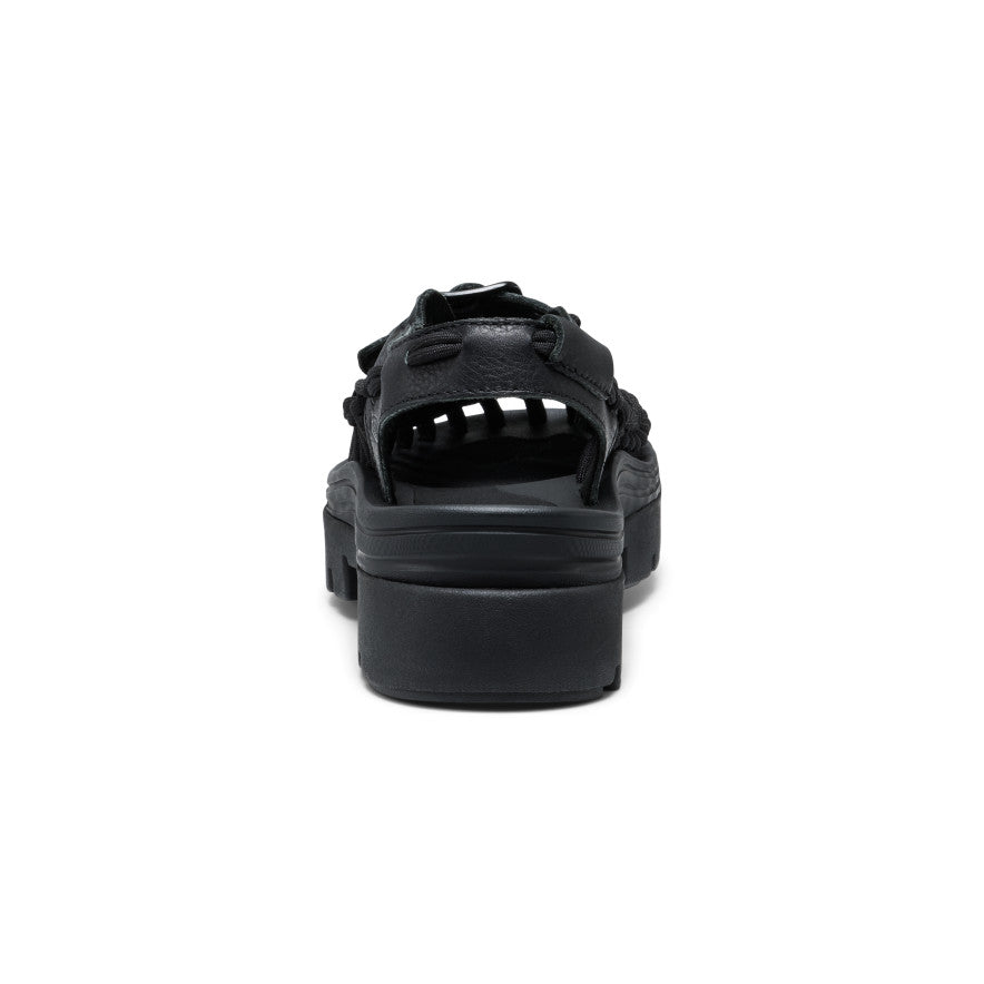 All Gender UNEEK PLT Mary Jane Sneaker Black Smooth Lea - Image 5