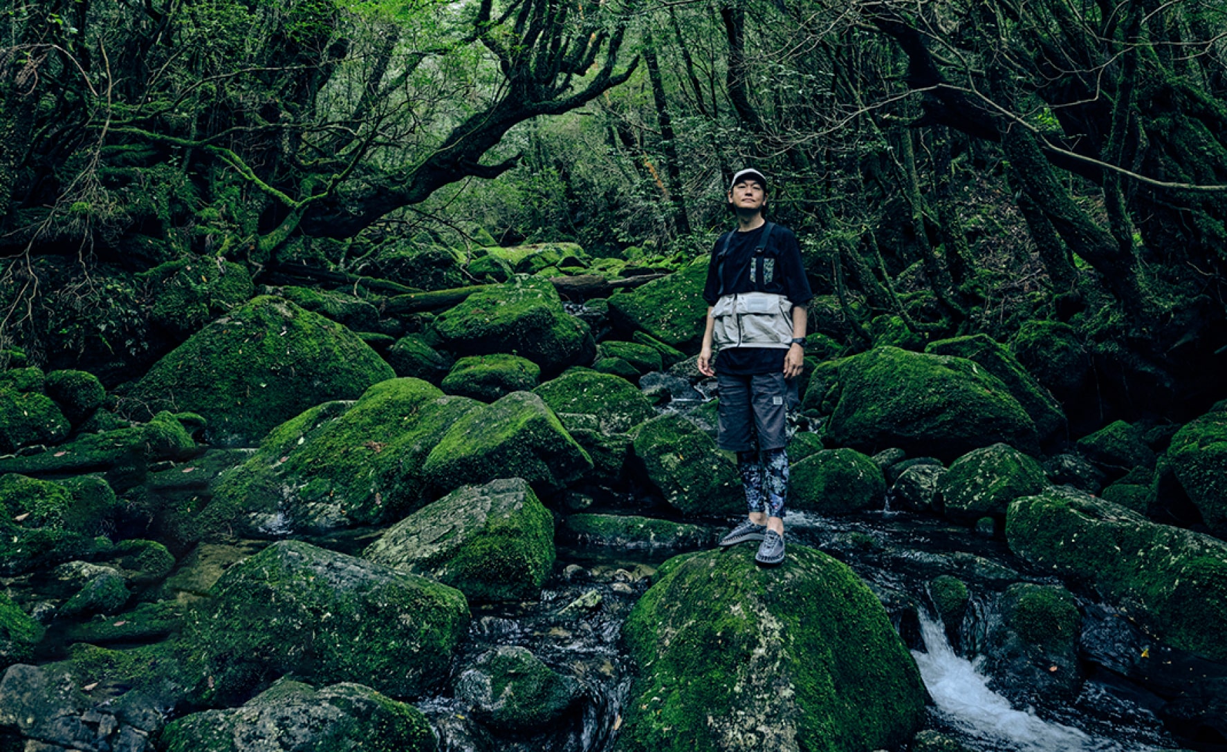 Men's UNEEK Sneaker x ELNEST Yakushima Forestra Camo - Image 7