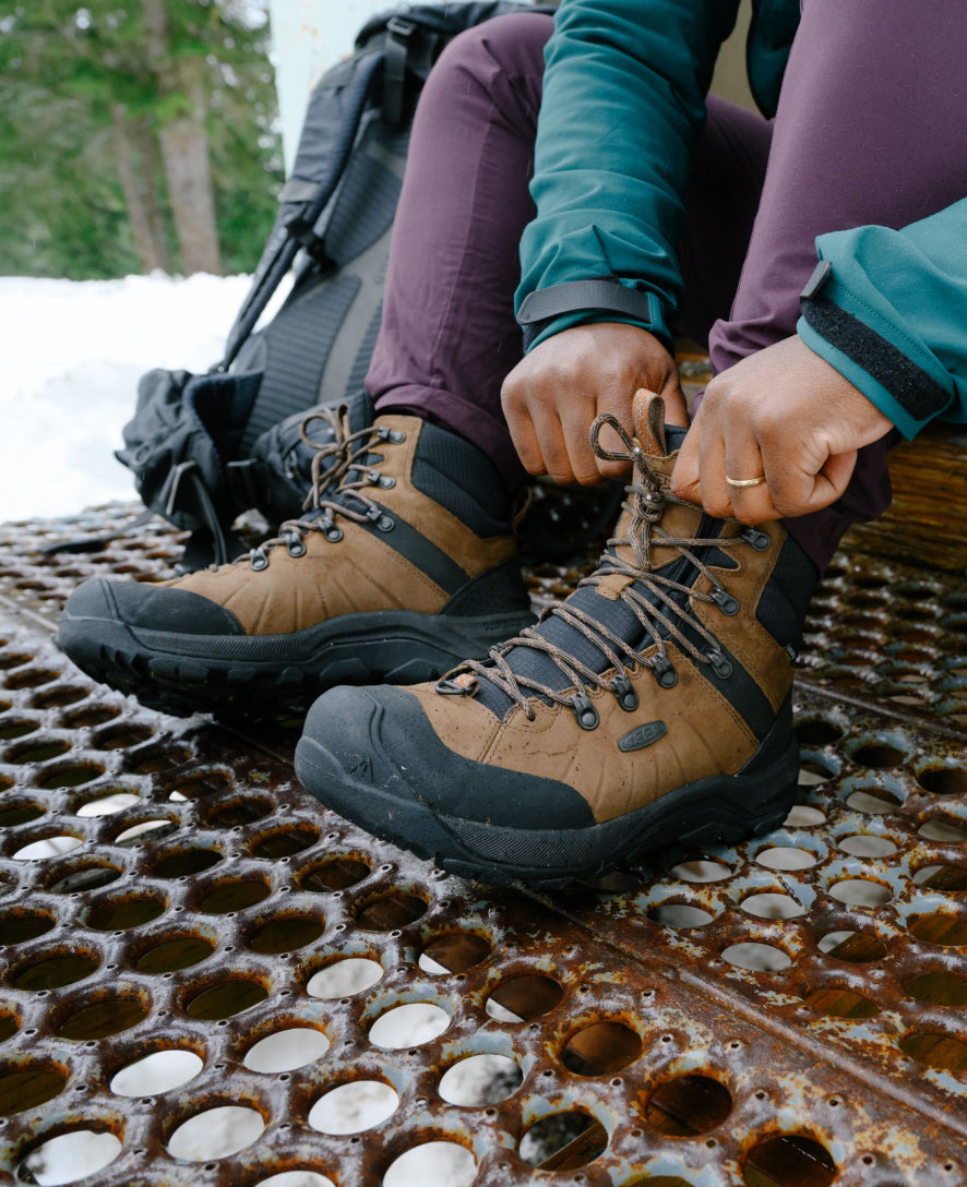 Men's Revel IV Polar Waterproof Boot Black/Lemon Curry - Image 8