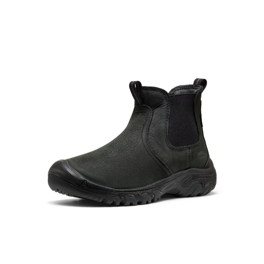 Women's Greta II Waterproof Chelsea Black/Black - Image 3