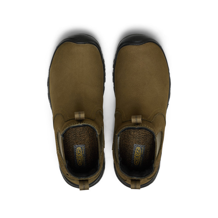 Women's Greta II Waterproof Chelsea Dark Olive/Black - Image 5