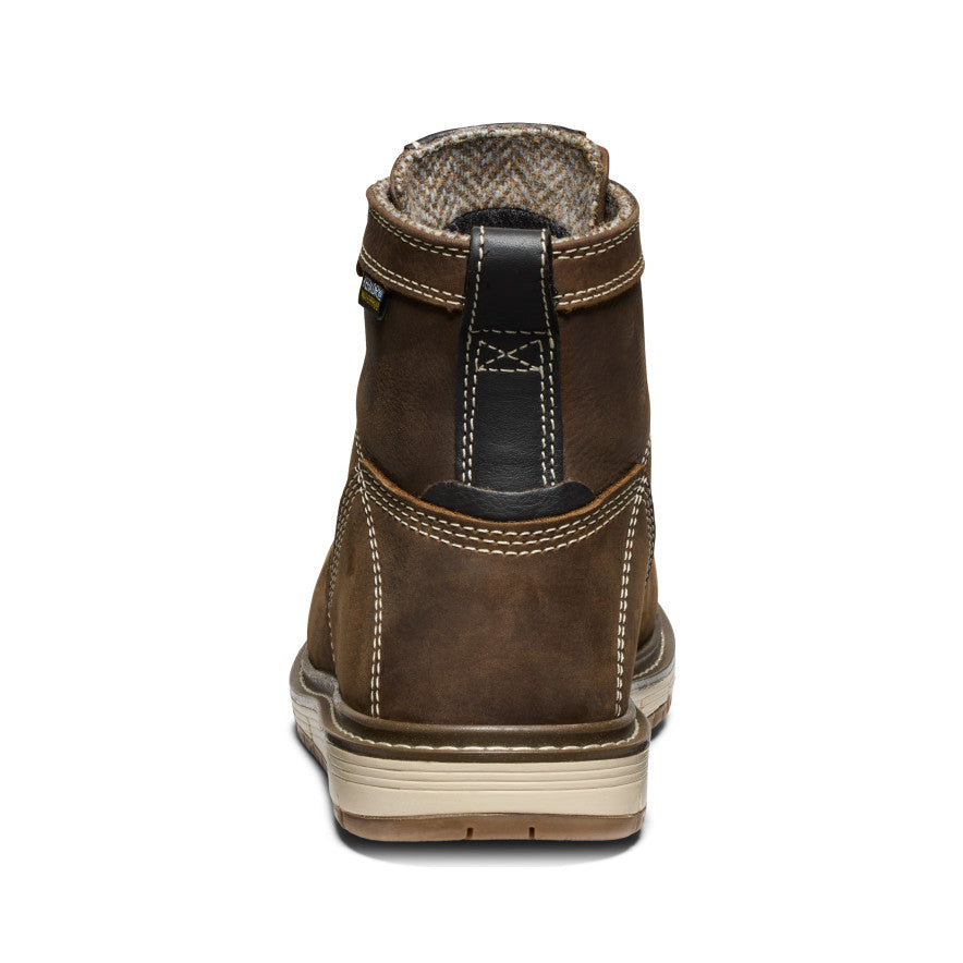 Women's San Jose 6" Waterproof Boot (Aluminum Toe) Cascade Brown/Gum - Image 5