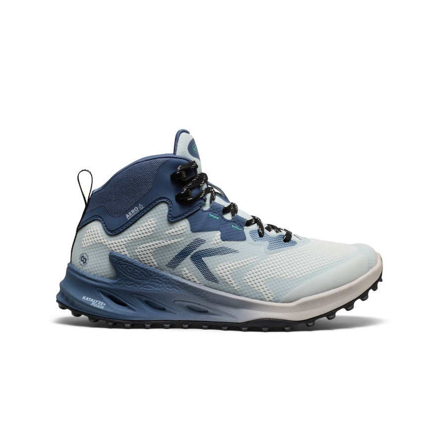 Women's Zionic NXT Waterproof Hiking Boot Ballad Blue/Winter Green