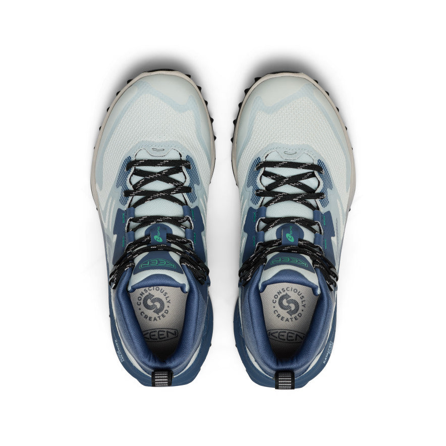Women's Zionic NXT Waterproof Hiking Boot Ballad Blue/Winter Green - Image 4