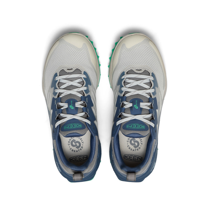 Women's Zionic NXT Waterproof Hiking Shoe Vapor/Ballad Blue - Image 4