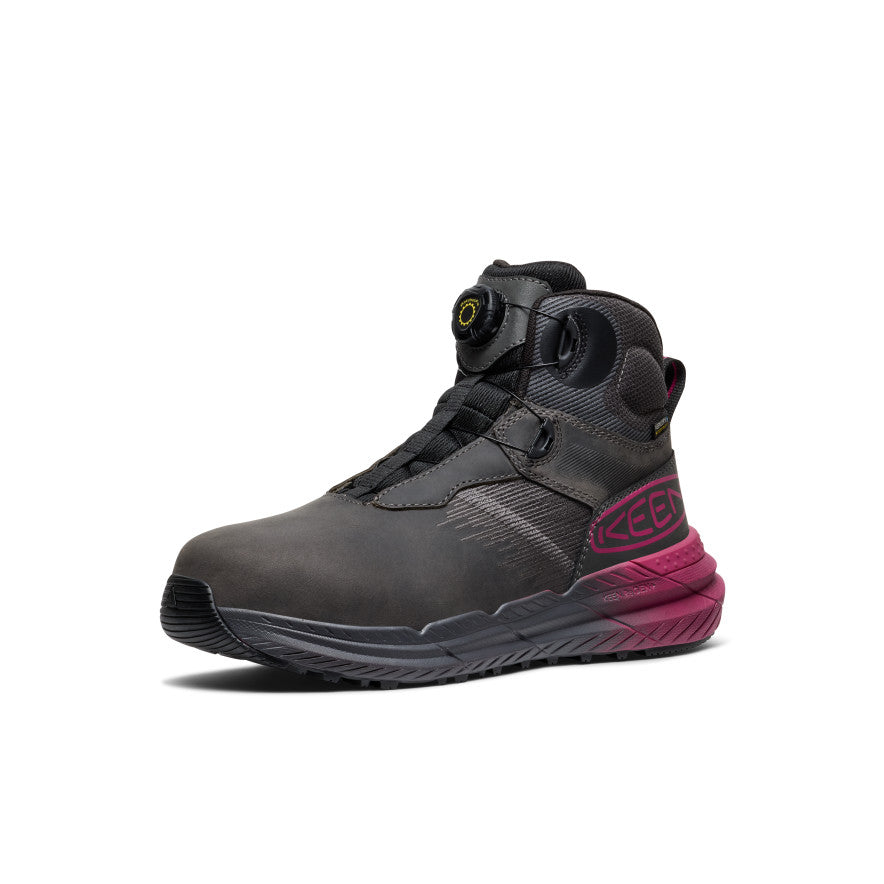 Women's Snapline RF Waterproof Boot (Carbon Toe) Magnet/Black - Image 3