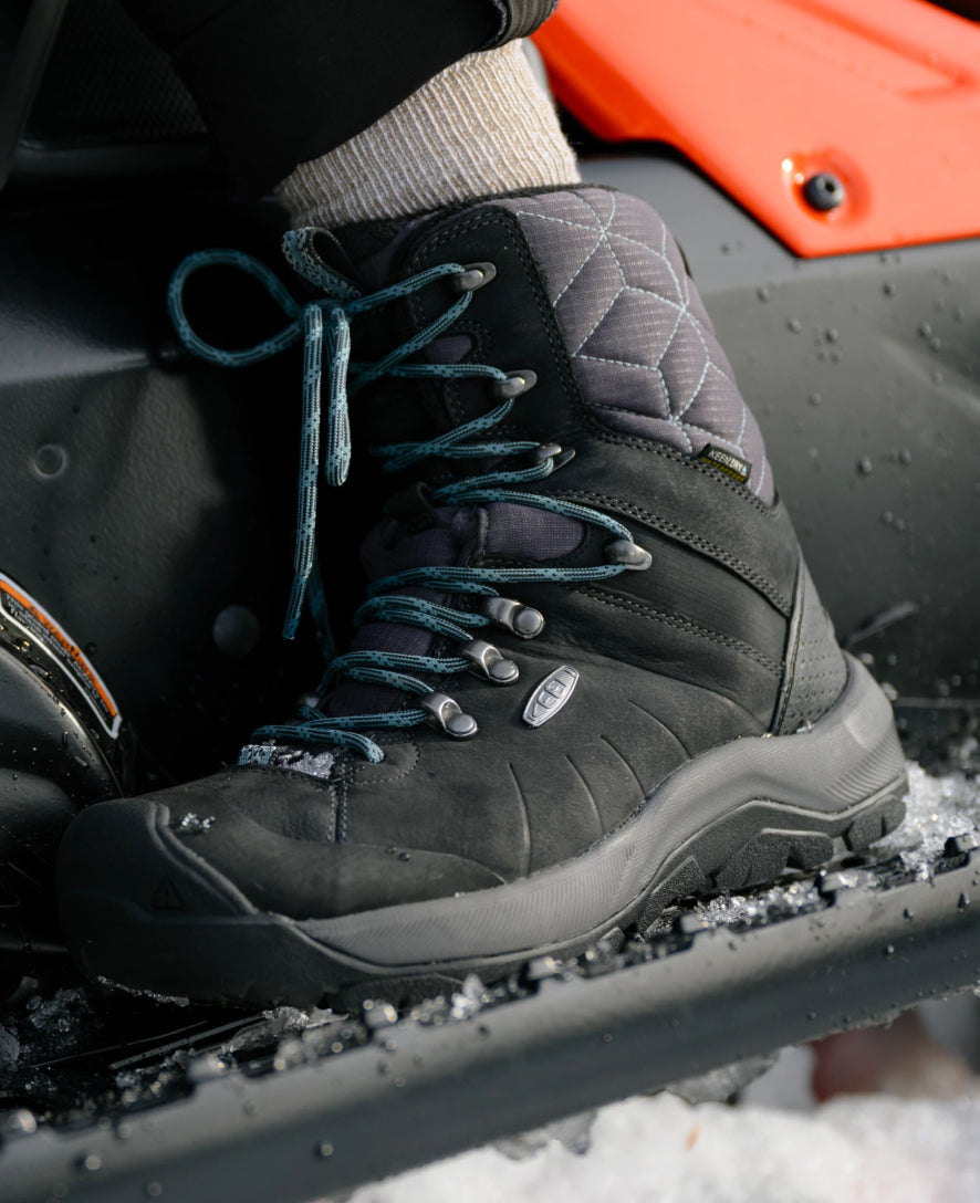 Women's Revel IV High Polar Waterproof Boot Black/North Atlantic - Image 7