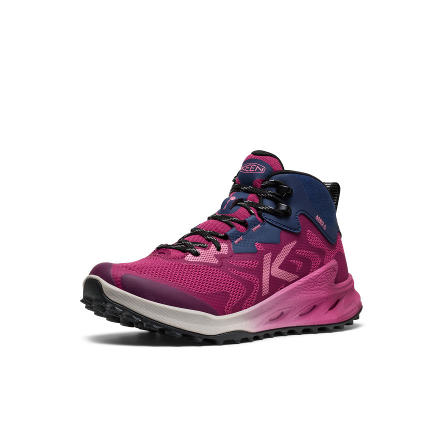 Women's Zionic NXT Waterproof Hiking Boot Beaujolais/Pink Lemonade - Image 3
