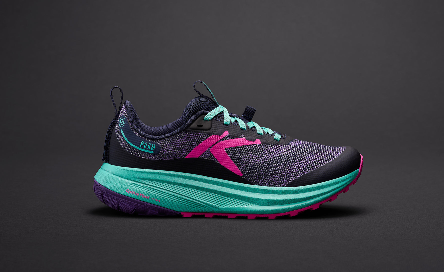 Women's Roam Trail Running Shoe Pansy/Rose Violet - Image 7