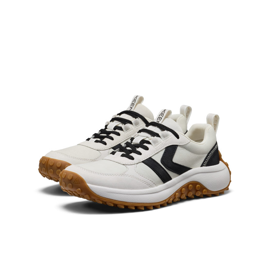 Women's KS86 Leather Sneaker Star White/Black - Image 2