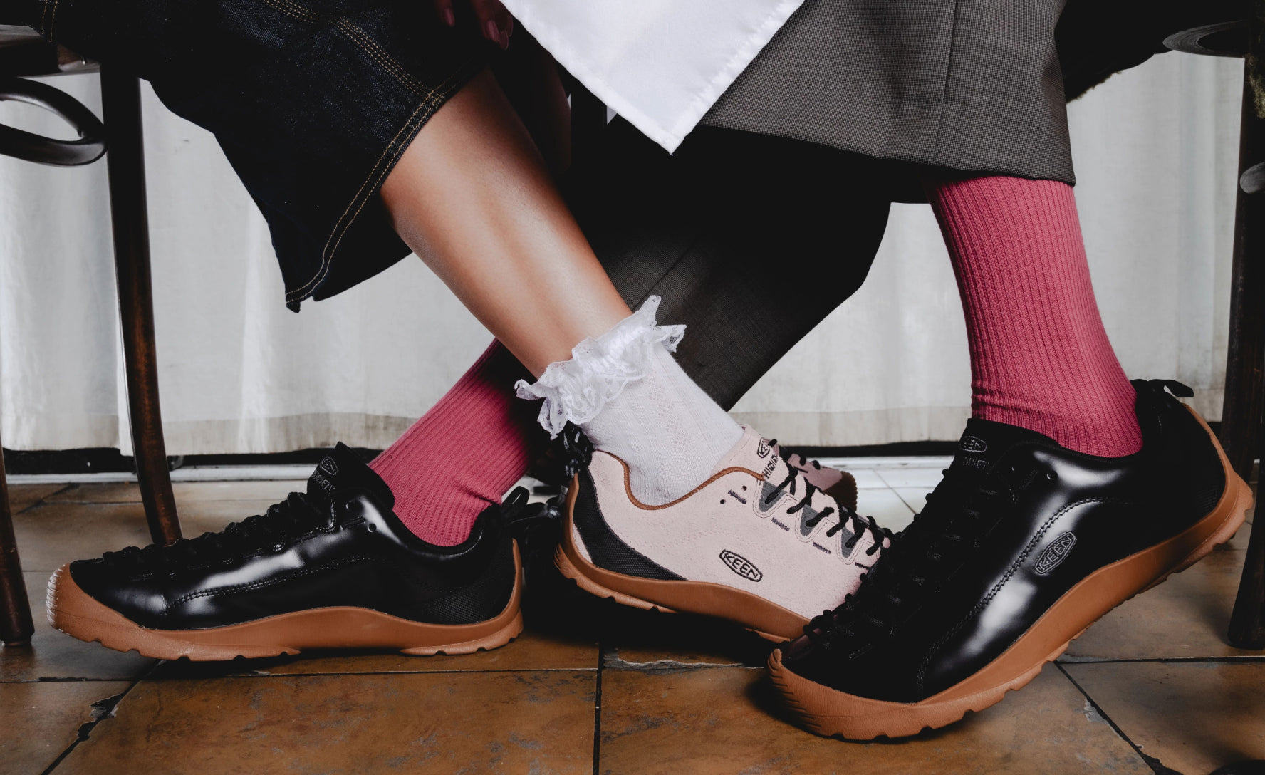 Women's Jasper Sneaker x Highsnobiety Black/Gum - Image 8
