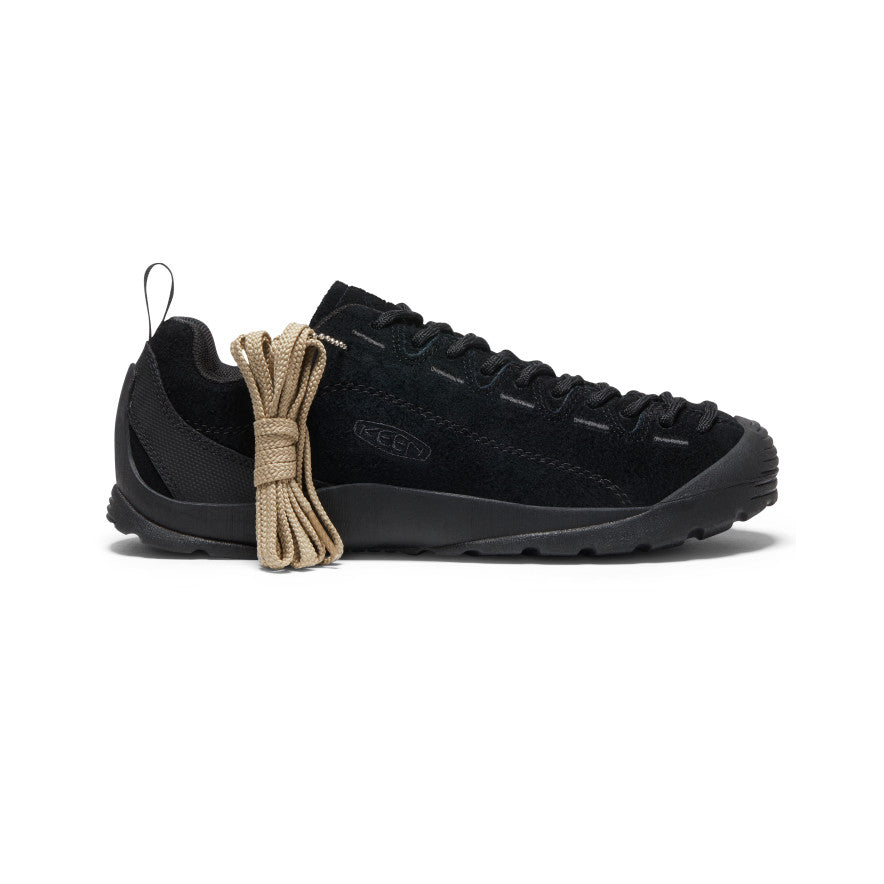 Women's Jasper Sneaker Hairy Black/Black - Image 4