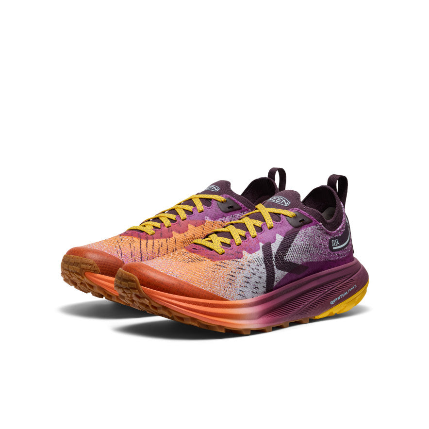 Women's Seek Trail Running Shoe Willowherb/Orange Peel - Image 2