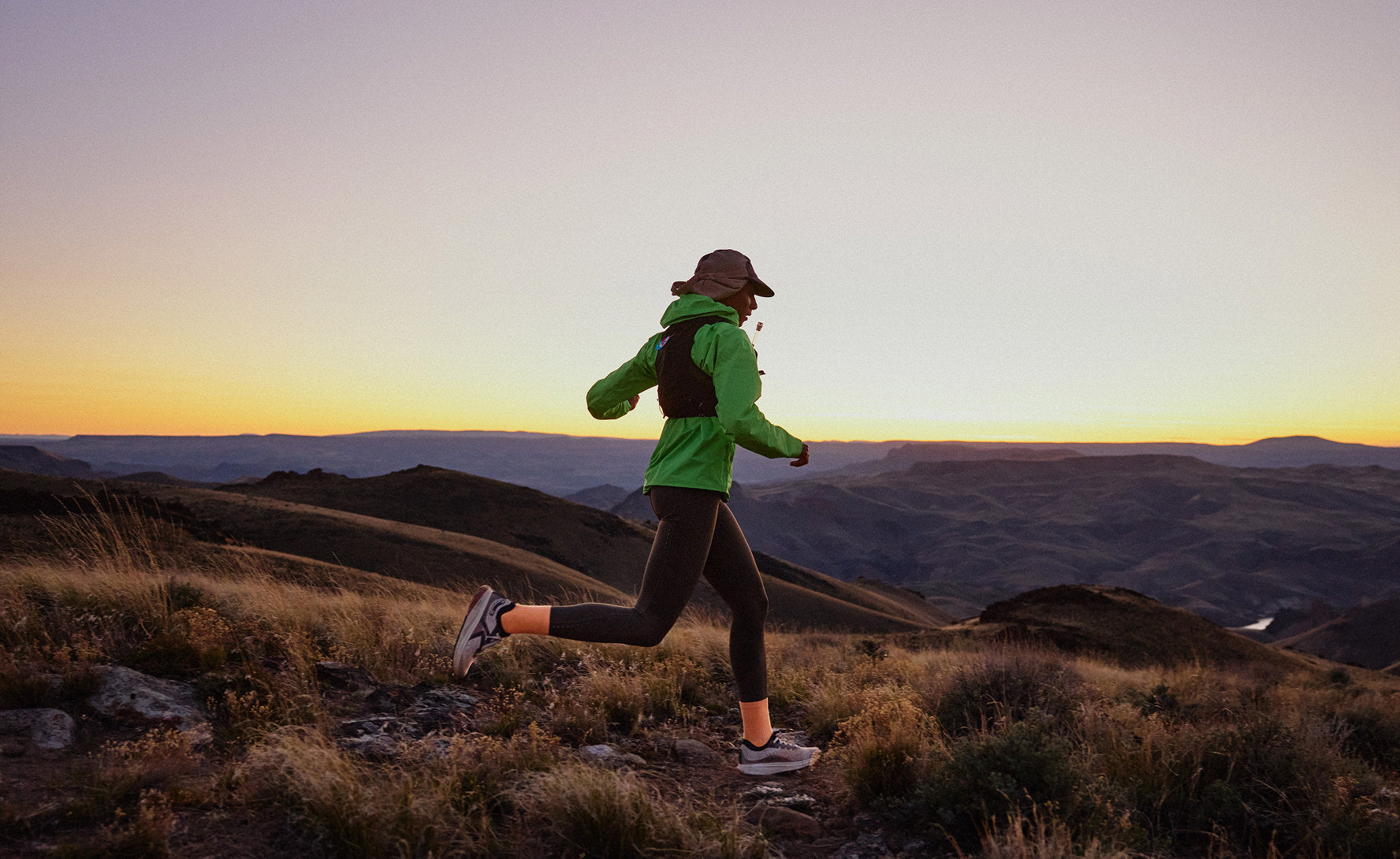 Women's Seek Trail Running Shoe Willowherb/Orange Peel - Image 7