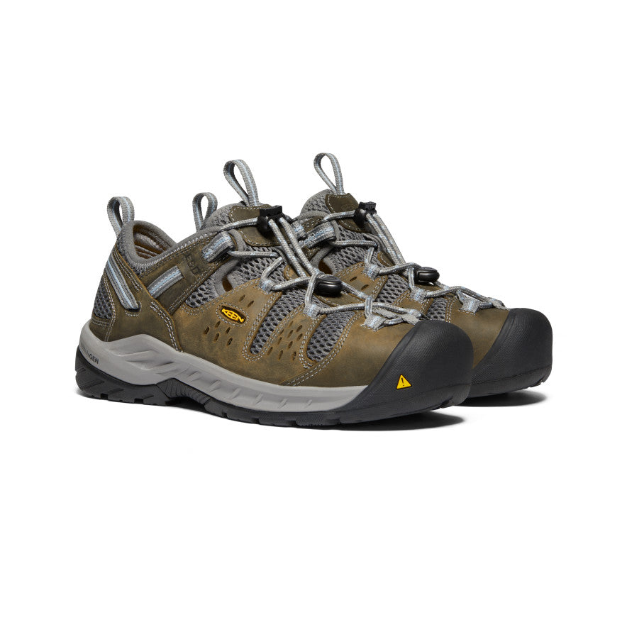 Women's Atlanta Cool II ESD (Steel Toe) Gargoyle/Blue Fog - Image 2