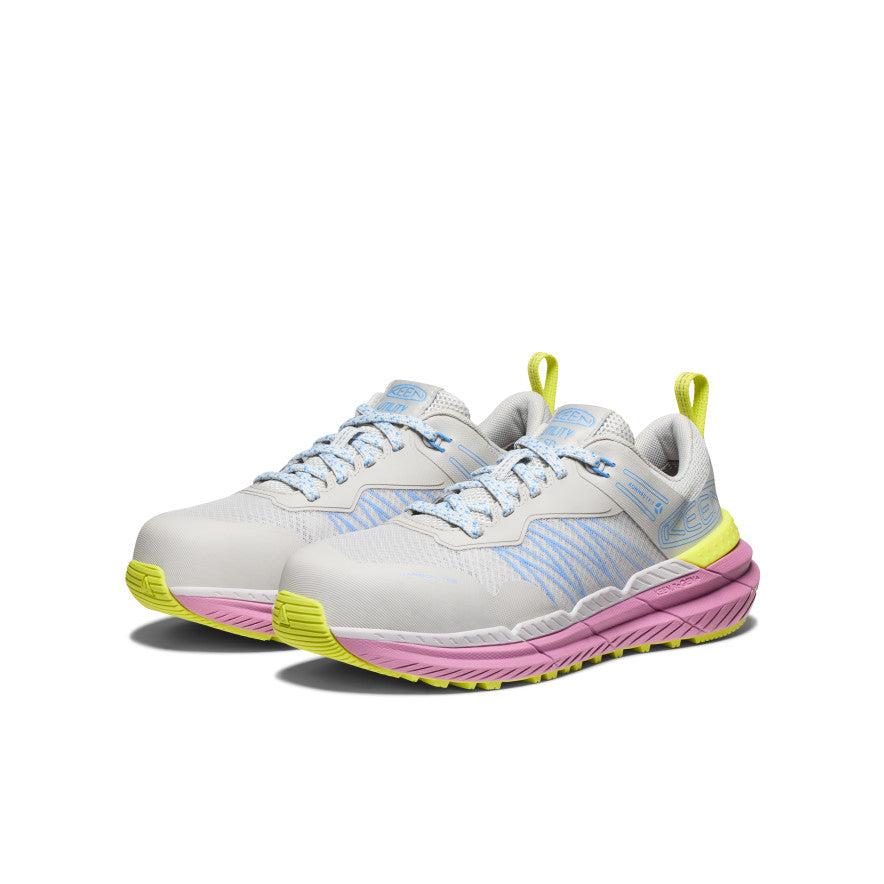 Women's Speedworks ESD Work Sneaker (Carbon Toe) Alloy/Moonlight Mauve - Image 2