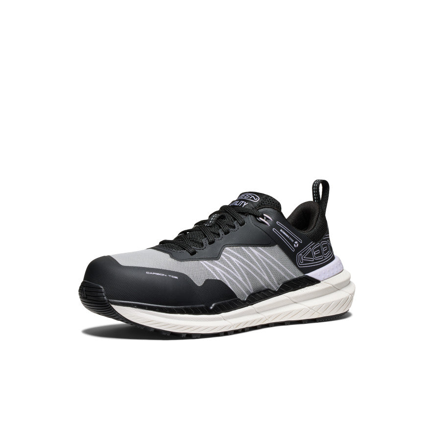 Women's Speedworks Work Sneaker (Carbon Toe) Thistle/Black - Image 3