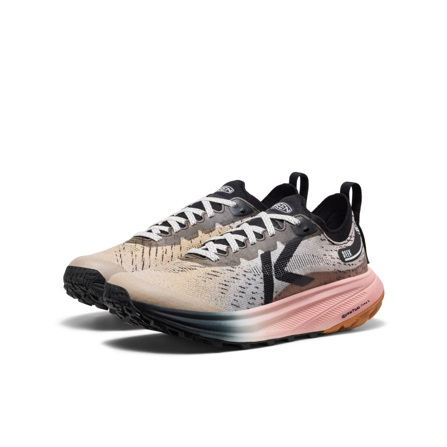 Women's Seek Trail Running Shoe Black/Sunset Sand - Image 2