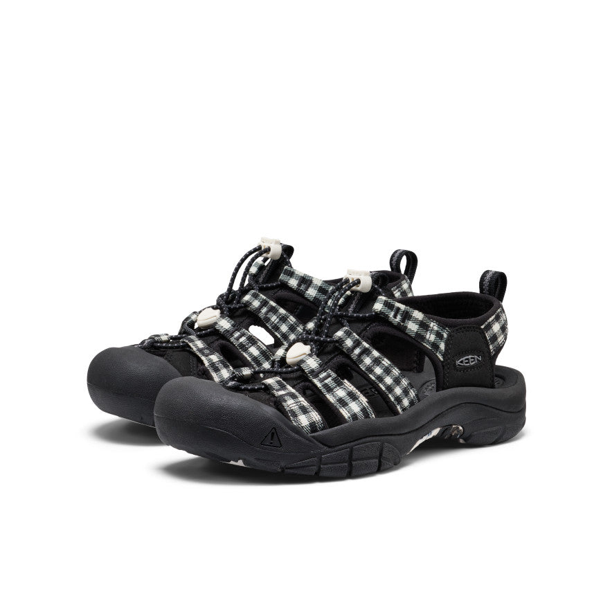 Women's Newport Retro Black/Gingham - Image 2