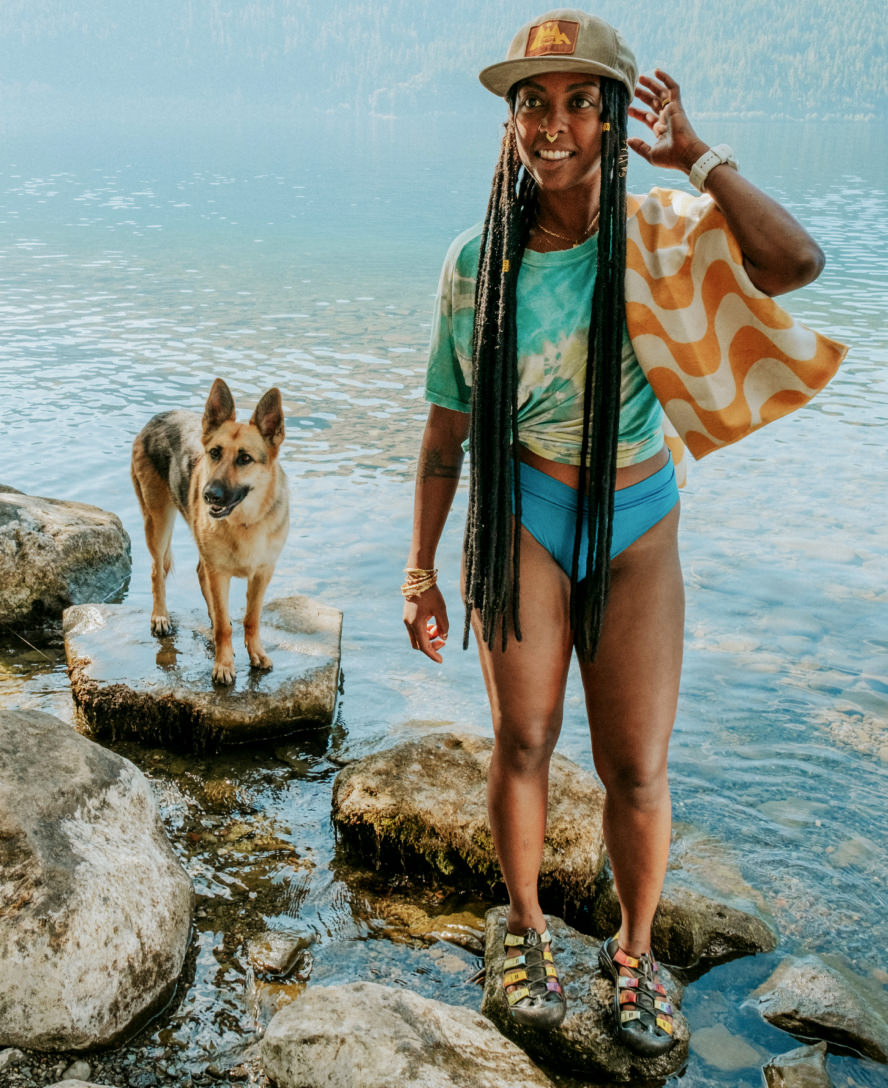 Women's Newport Retro Multi/Gingham - Image 8