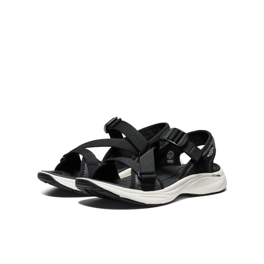 Women's Leiki Open-Toe Sandal Black/Star White - Image 2