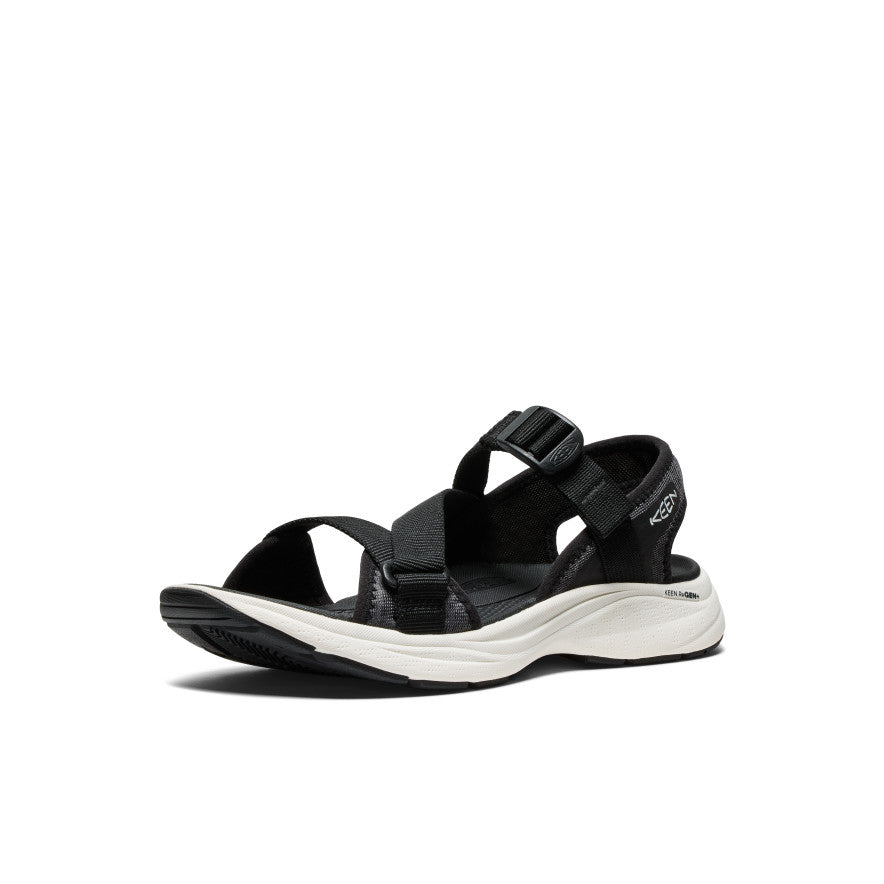 Women's Leiki Open-Toe Sandal Black/Star White - Image 3