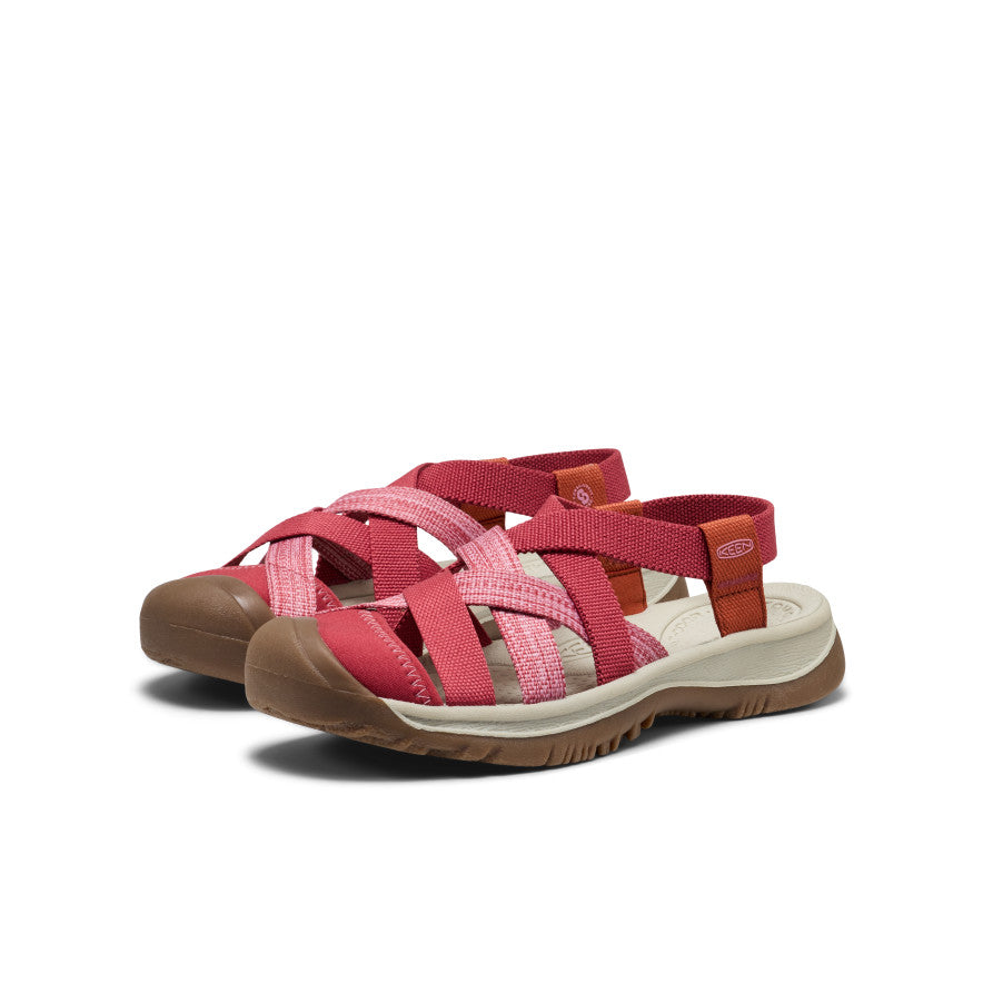 Women's Whisper Lattice Sandal Garnet/Burnt Brick - Image 2