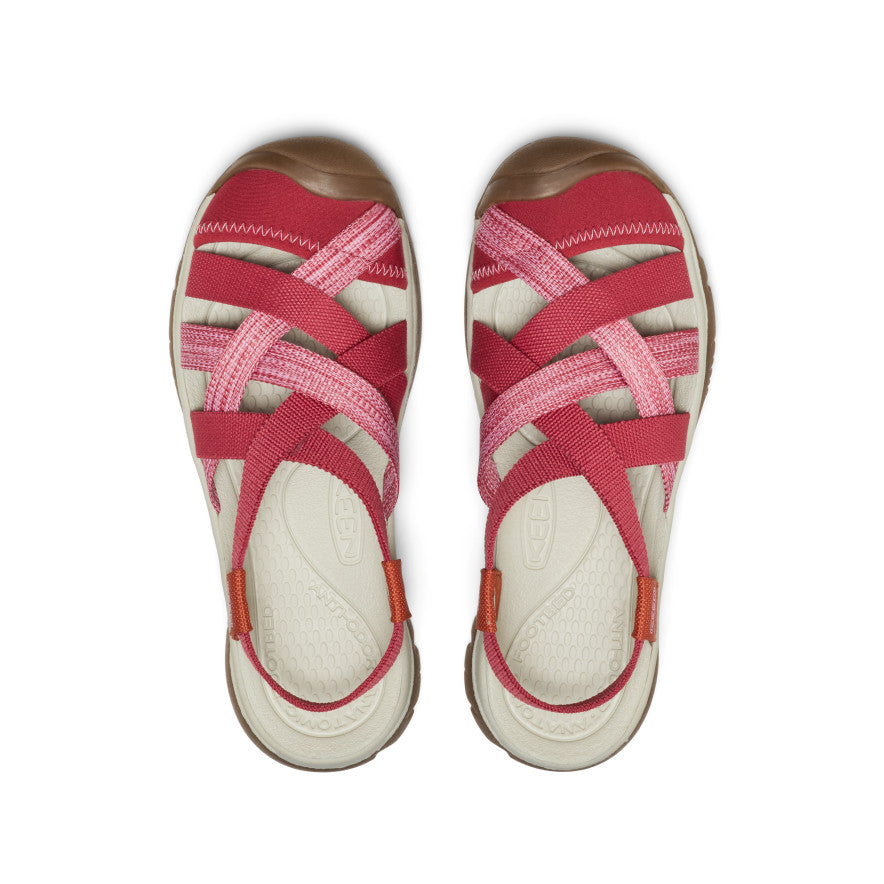 Women's Whisper Lattice Sandal Garnet/Burnt Brick - Image 4