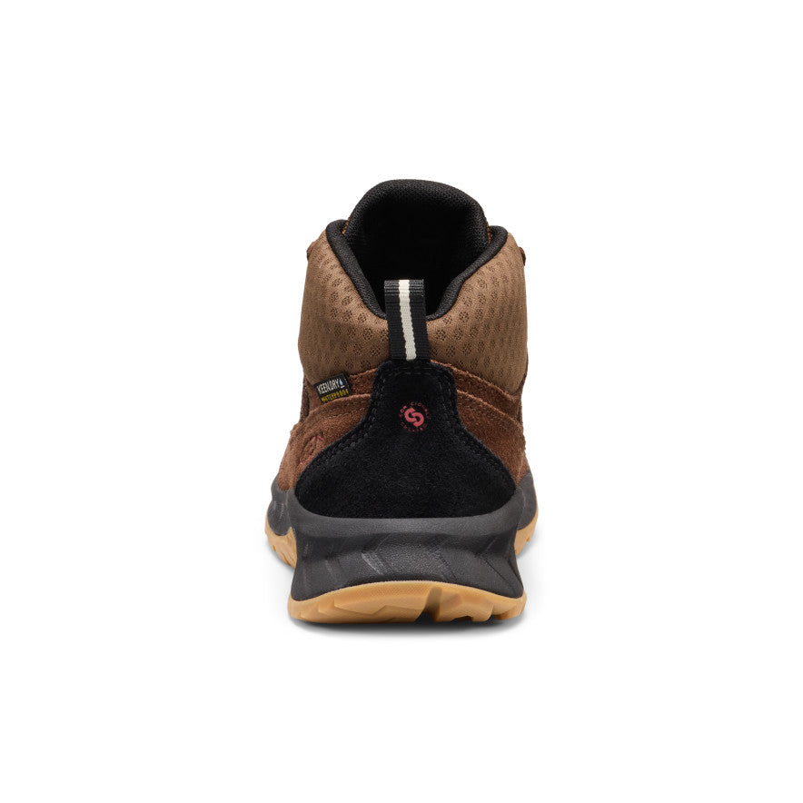 Big Kids' Hightrail Waterproof Hiking Boot Dark Earth/Garnet - Image 5