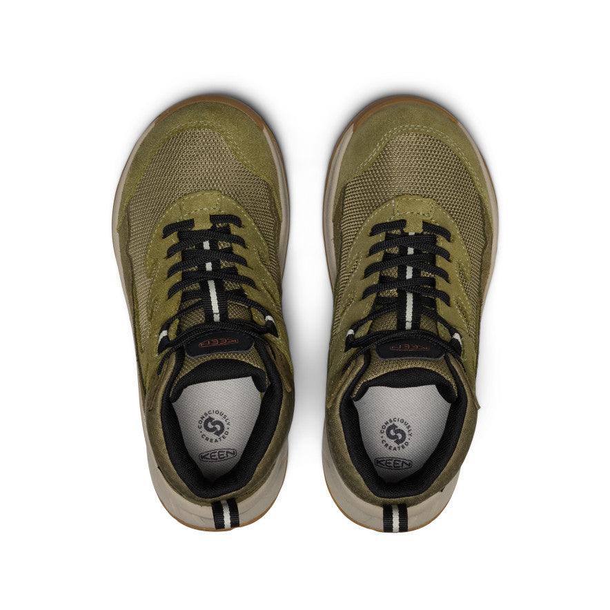 Big Kids' Hightrail Waterproof Hiking Boot Dark Olive/Martini Olive - Image 4