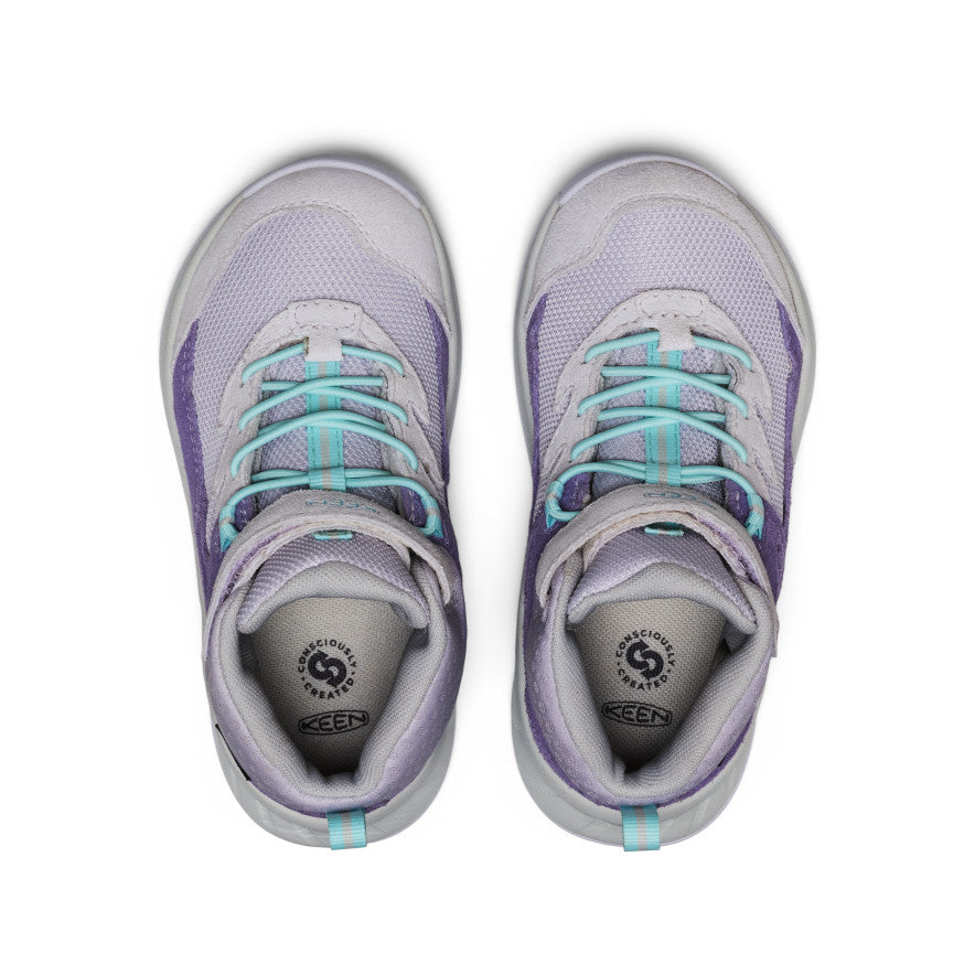 Little Kids' Hightrail Waterproof Hiking Boot Purple Haze/Thistle - Image 4