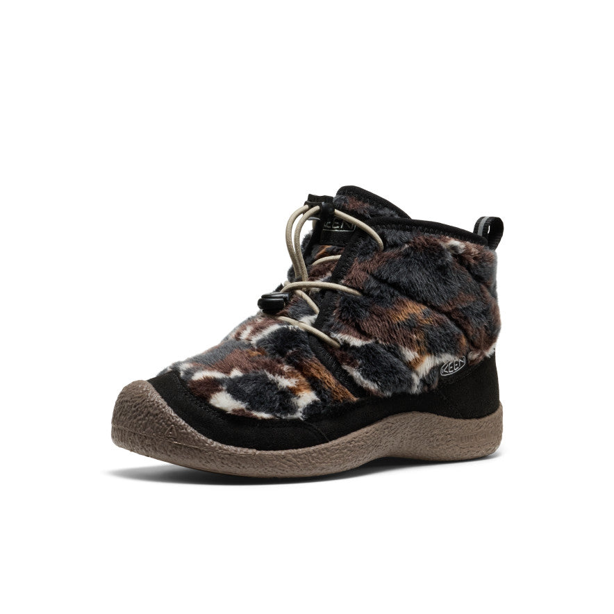 Big Kids' Howser II Waterproof Chukka Black/Star White - Image 3