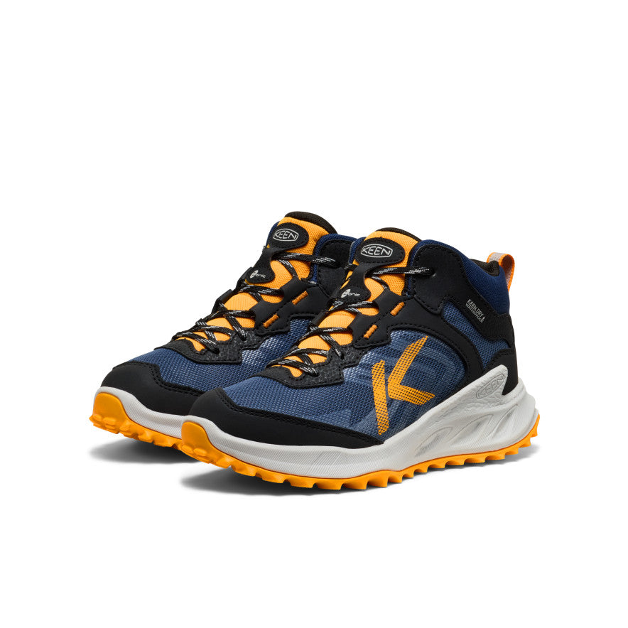 Big Kids' Zionic Waterproof Boot Naval Academy/Bright Marigold - Image 2