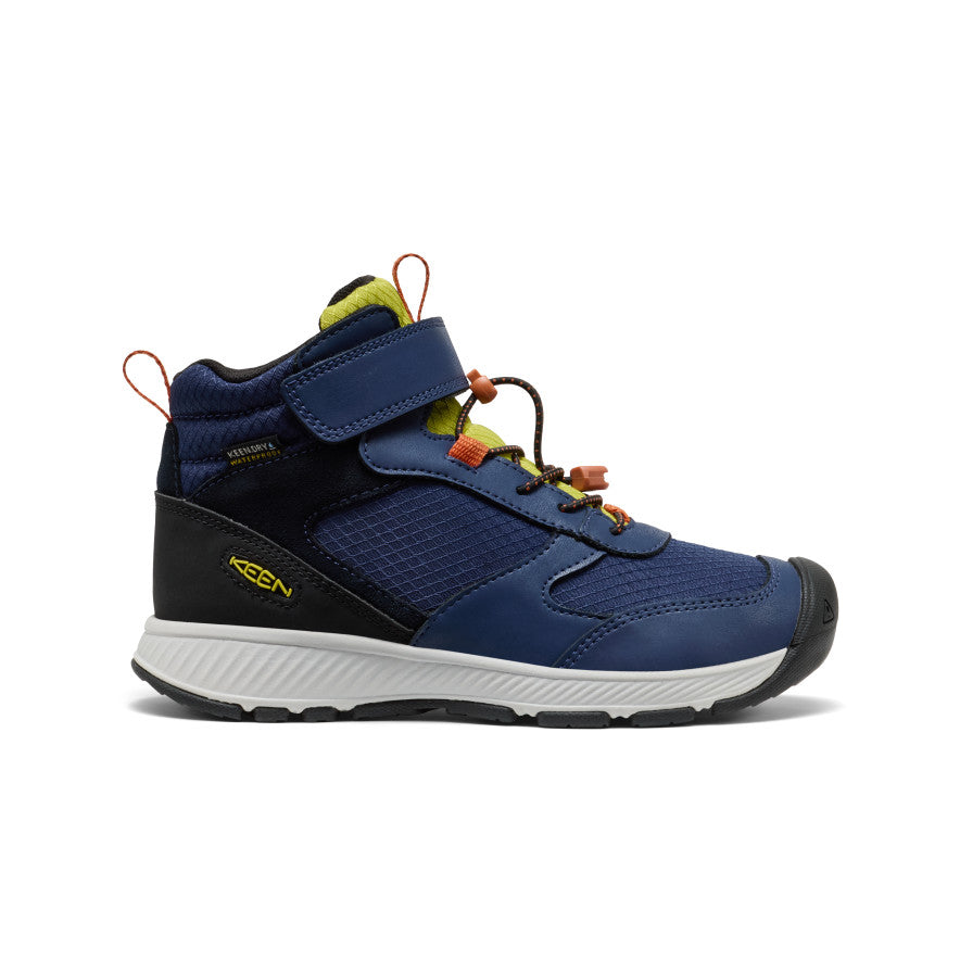 Big Kids' Skua Waterproof Boot Naval Academy/Rogue Green