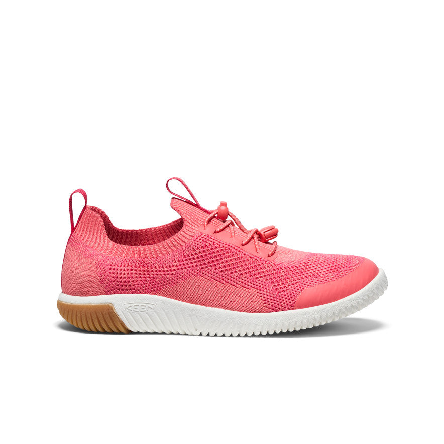 Big Kids' KNX Knit Sneaker Dubarry/Star White