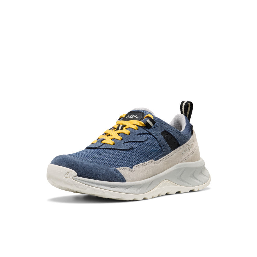 Big Kids' Hightrail Waterproof Hiking Shoe Vintage Indigo/Alloy - Image 3