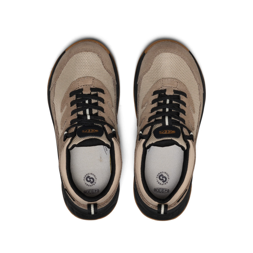 Big Kids' Hightrail Waterproof Hiking Shoe Brindle/Oak Buff - Image 4